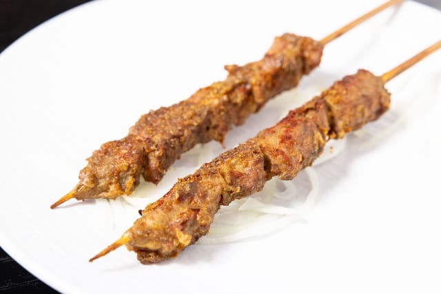 Lamb Kebab (2 Skewers) 烤羊肉串.