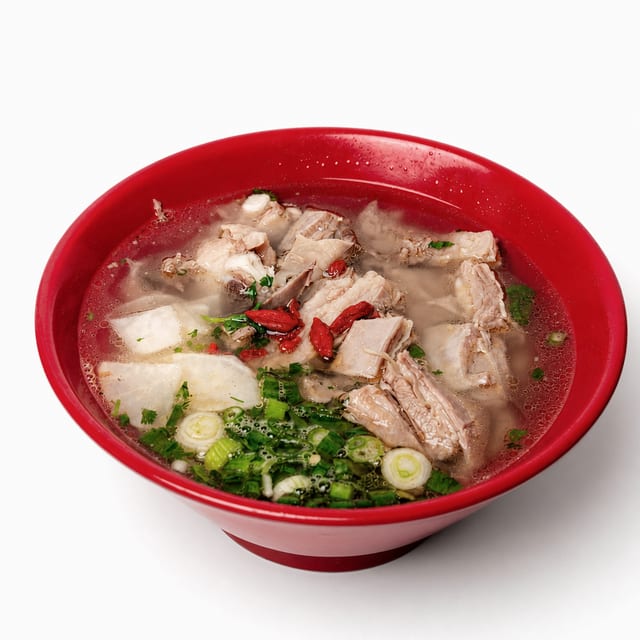 Lamb Noodles Soup 清汤羊肉面.
