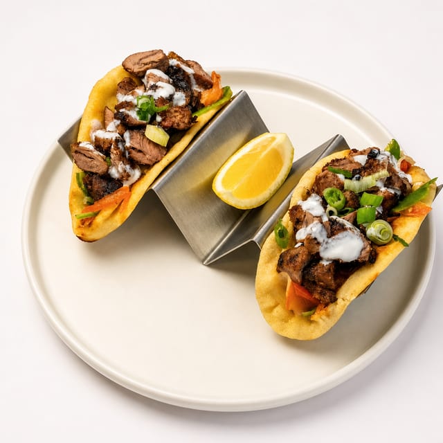 Uyghur Lamb Wraps 维吾尔酸奶羊肉卷.