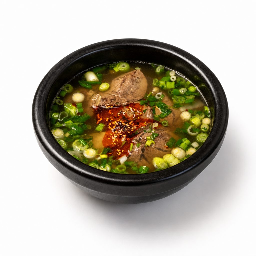 Beef Noodles Soup 清汤牛肉面.