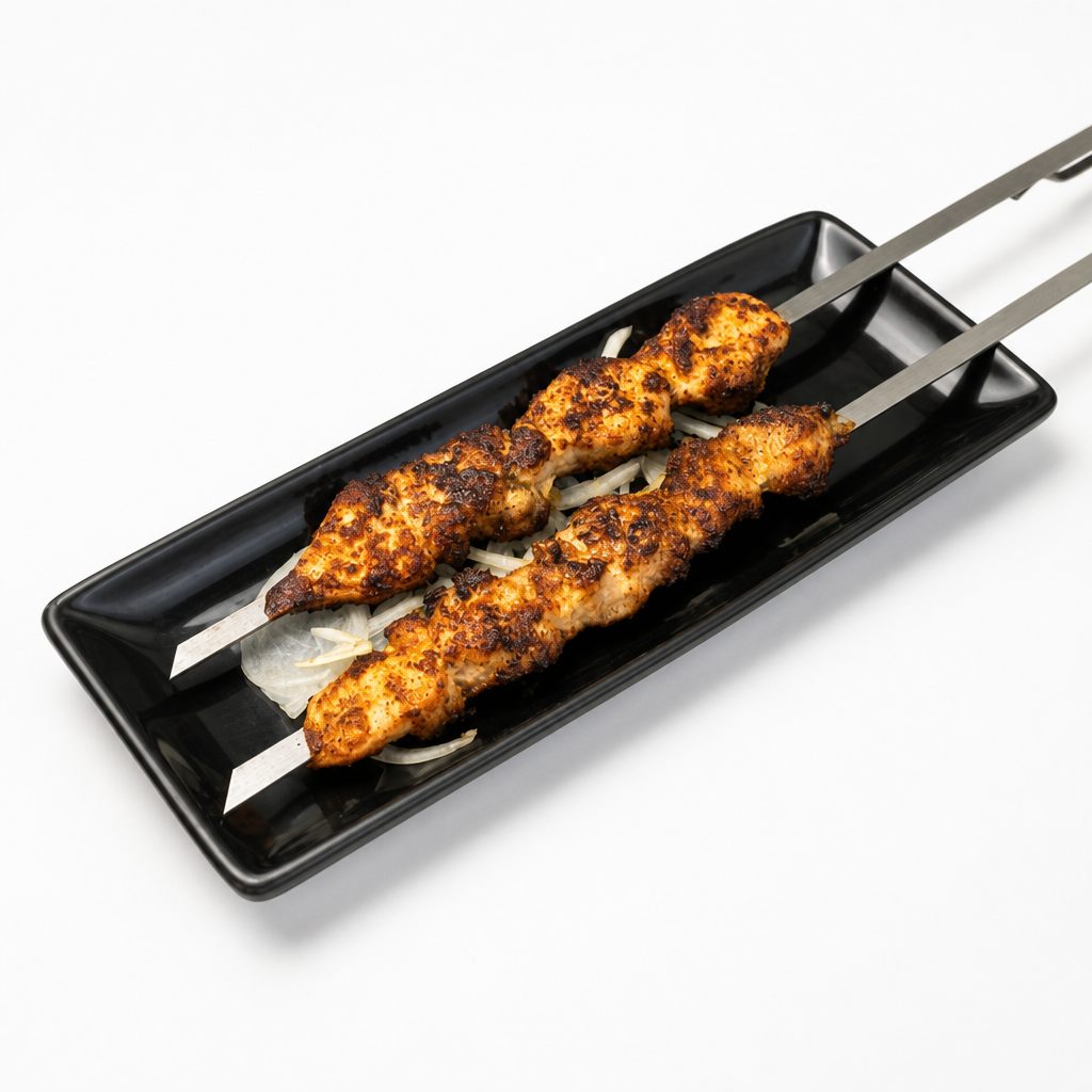 Chicken Kebab (2 Skewers) 烤鸡肉串.