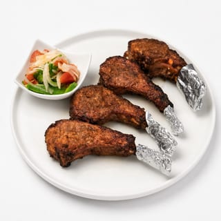 French-style Roasted Lamb Chops with Salads 法式烤羊排配沙拉