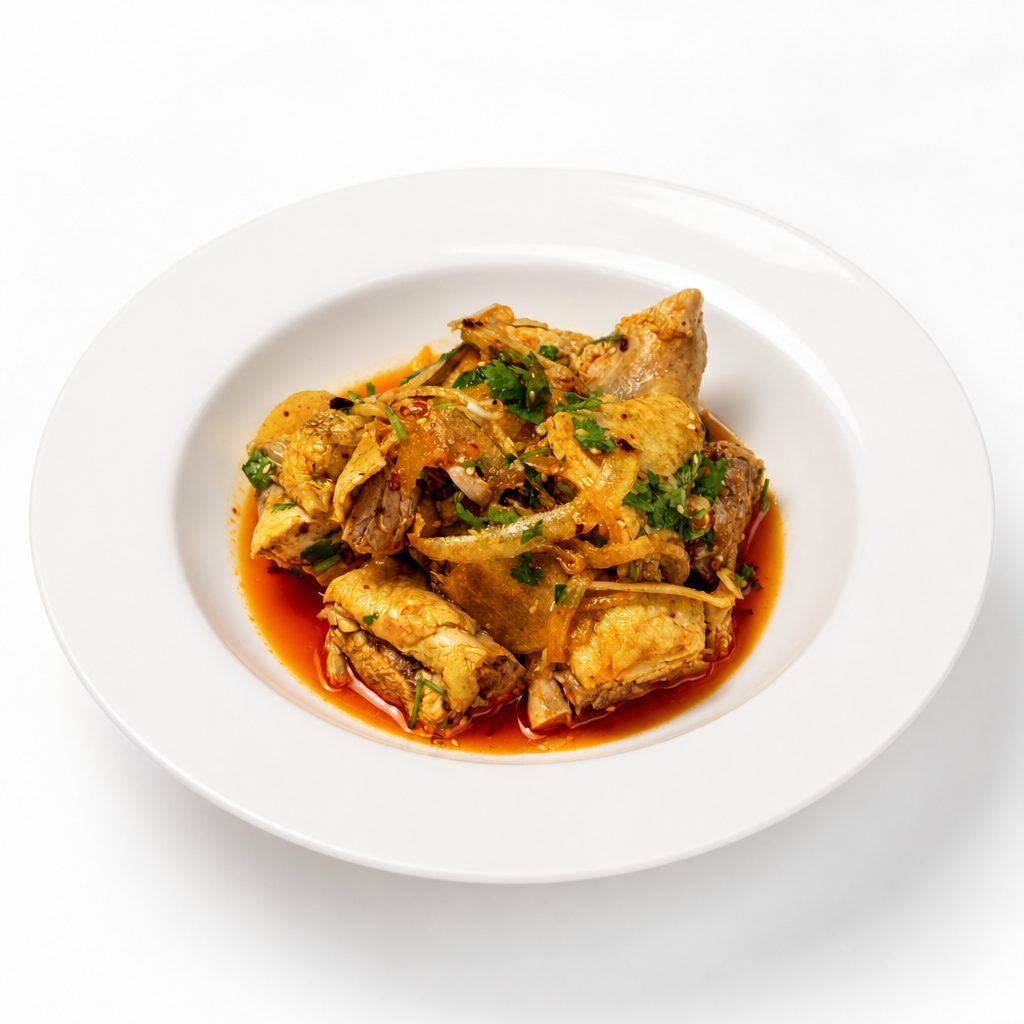 Cold Chili Chicken 椒麻鸡.