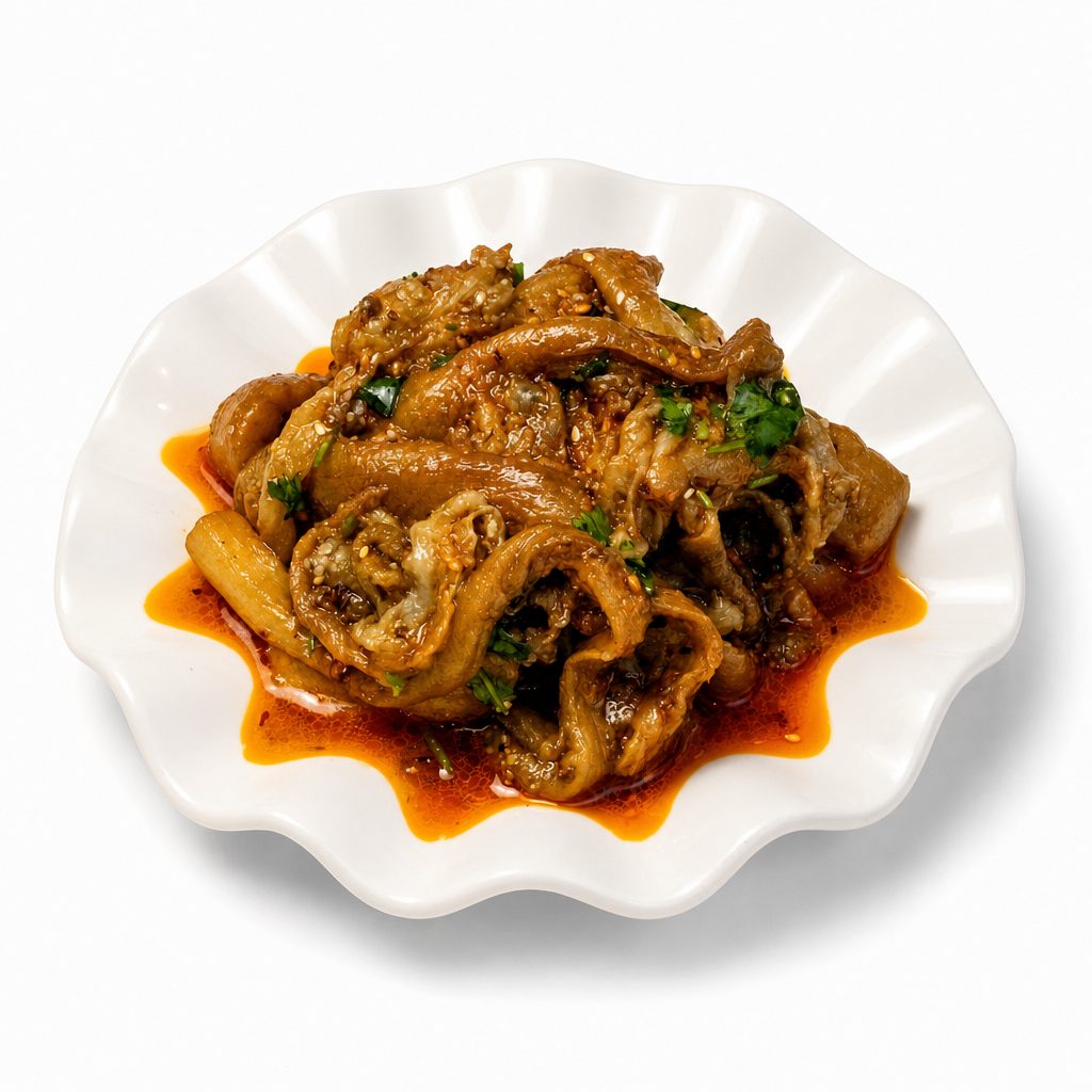 Eggplant With Mashed Garlic 蒜蓉茄子沙拉.