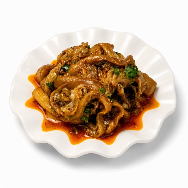 Eggplant With Mashed Garlic 蒜蓉茄子沙拉.