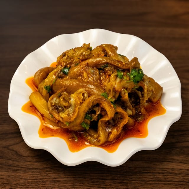 Eggplant With Mashed Garlic 蒜蓉茄子沙拉.