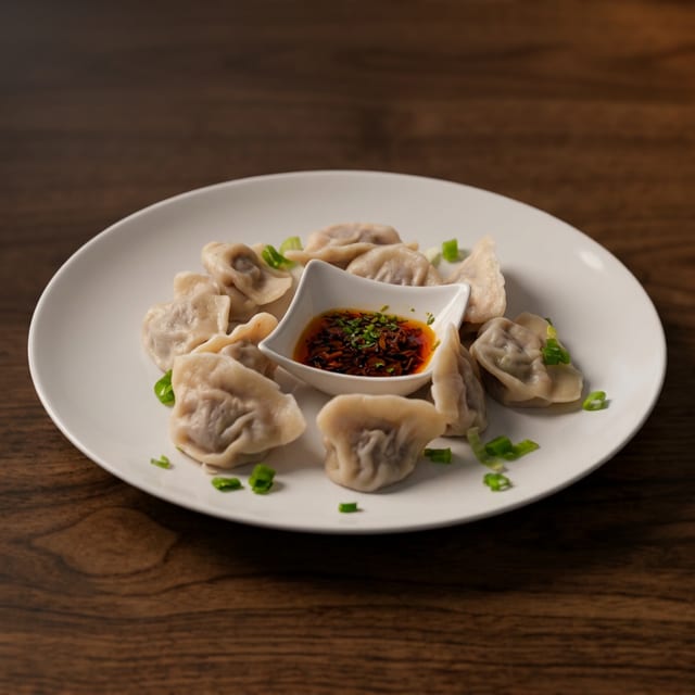 Handcrafted Dumplings-Beef with Celery 手工牛肉芹菜水饺.