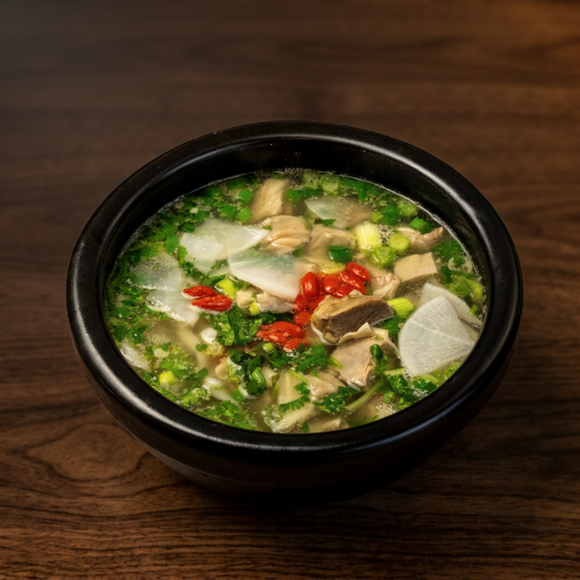 Lamb Noodles Soup 招牌清汤羊腩面.