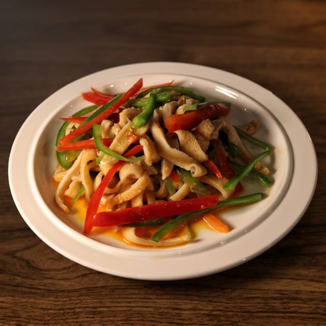 Cold Tossed Lamb Tripe 藤椒风味凉拌羊肚.