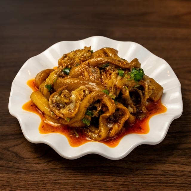 Eggplant With Mashed Garlic 蒜蓉茄子沙拉.
