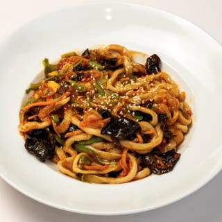 Veggie Cumin Chao-mian 孜然时蔬炒拉条子