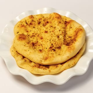 Grilled Garlic Naan Bread 蒜香烤馕饼