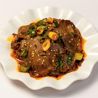 Sliced Beef With Sauce 凉拌牛肉